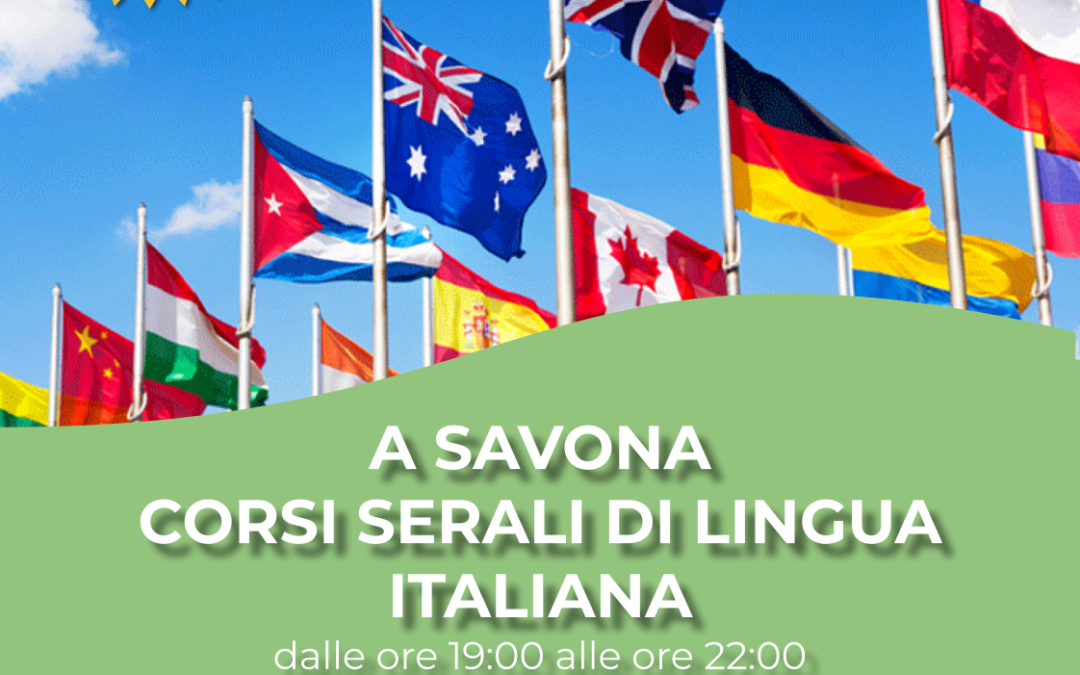 Corsi serali di italiano a Savona